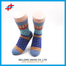 2015 new winter angora wool multi-colored knitting casual warm wool socks in stock